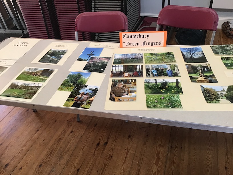 Photos of gardens members have visited